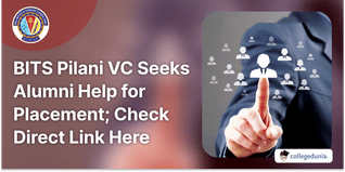BITS Pilani VC Seeks Alumni Help for Placement; Check Direct Link Here